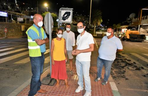 En marcha el asfaltado de las avenidas Tomás Roca Bosch y Roque del Este en Puerto Rico