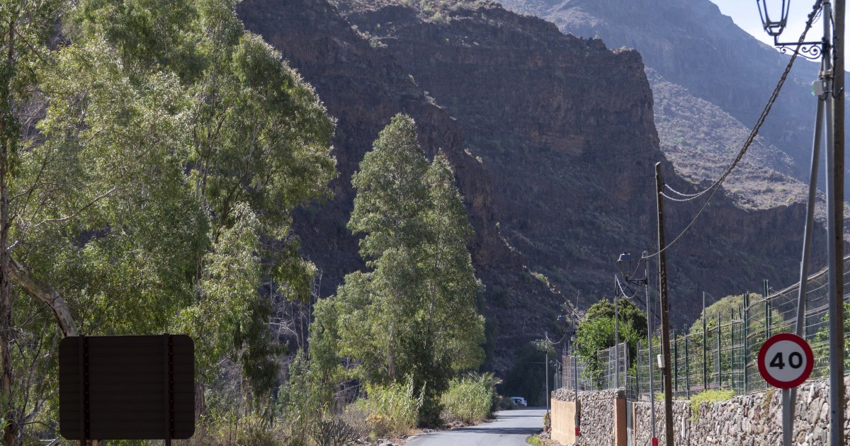 Renovadas las luminarias de El Horno en el entorno de la GC-505