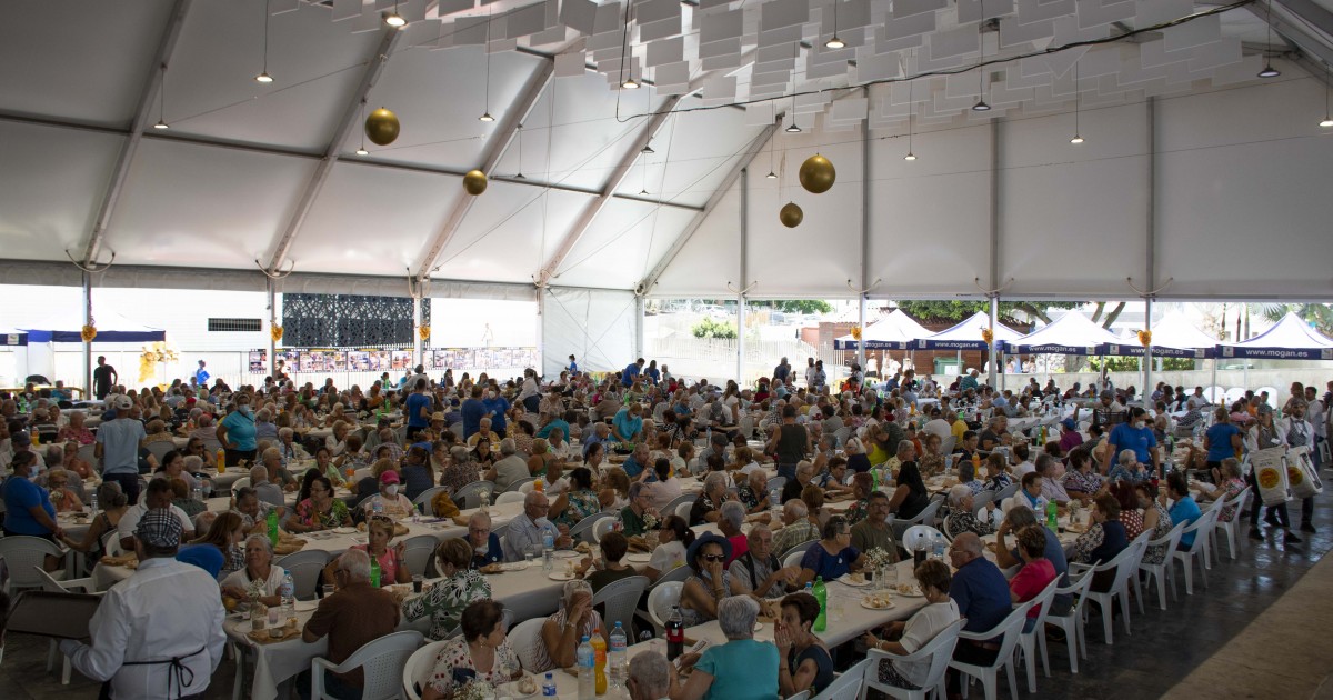Medio millar de mayores celebran en Arguineguín el Día Internacional de las Personas de Edad