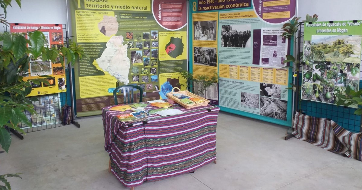 Mogán exhibe sus productos estrella en la Feria del Sector Primario del Cabildo