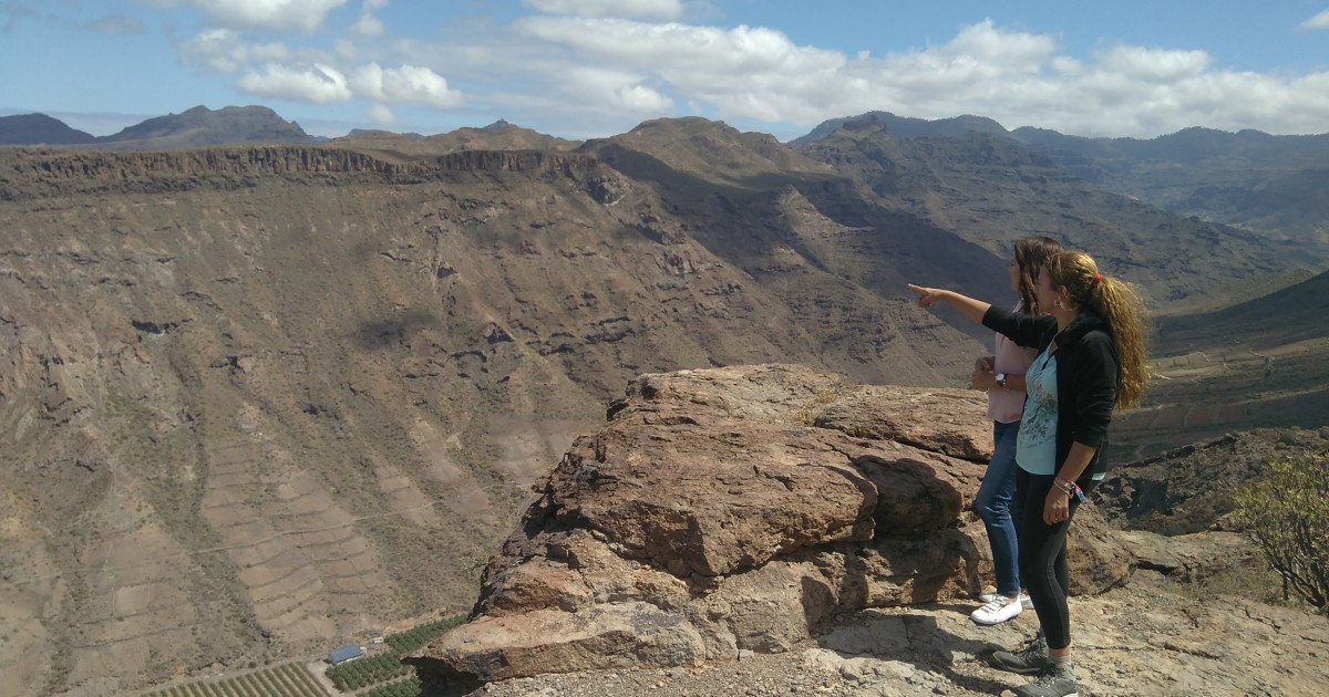 Visita a 'Lomo de Camellitas', recién declarado Bien de Interés Cultural (BIC)