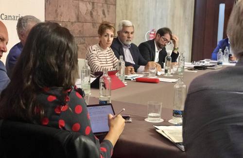 La alcaldesa de Mogán, Onalia Bueno, vicepresidenta de la Asociación de Municipios Turísticos de Canarias