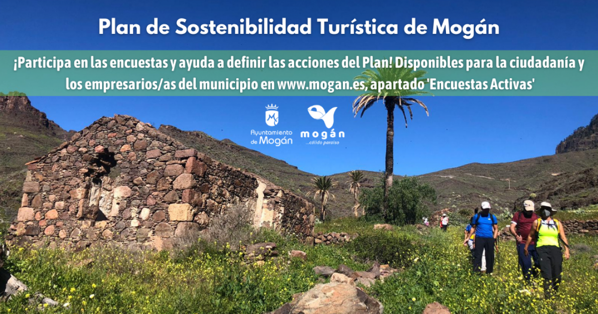 Mogán solicita la participación ciudadana para elaborar su Plan de Sostenibilidad Turística