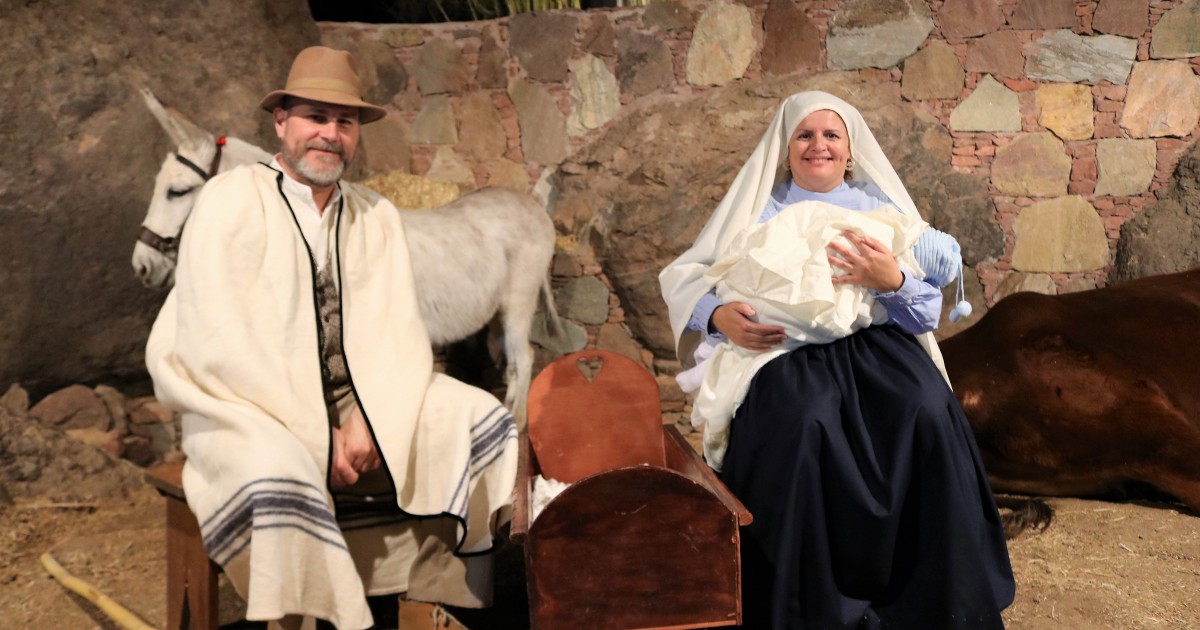 Veneguera se vuelca con la 33º  edición de su Belén Viviente