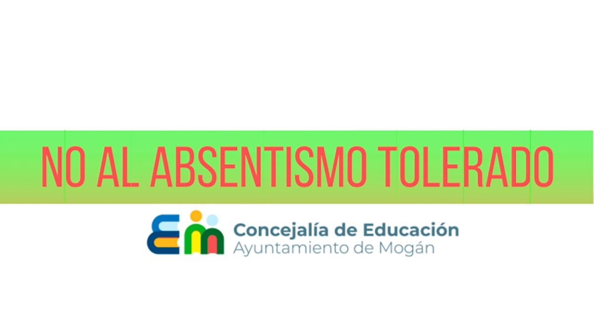 Mogán estrena spots contra  el absentismo escolar tolerado