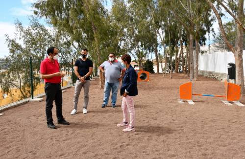 Arguineguín estrena parque canino y paseo peatonal rehabilitado entre El Timonel y Loma I