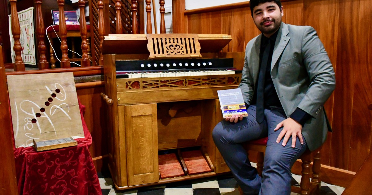 La Iglesia de San Antonio de Padua de Mogán recupera su armonio centenario