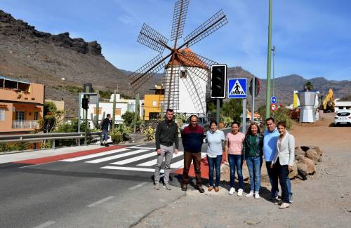 El Molino Quemado de Mogán ultima su musealización interior