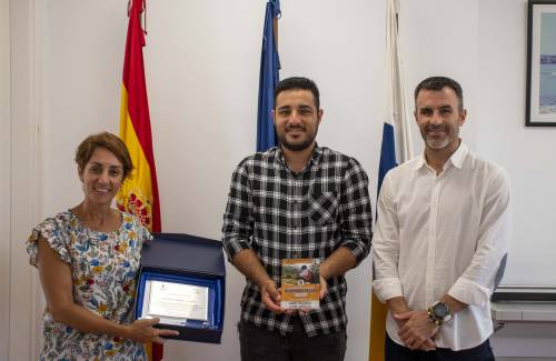 Mogán reconoce a Acoidán Moreno, subcampeón de España de Recorridos de Caza