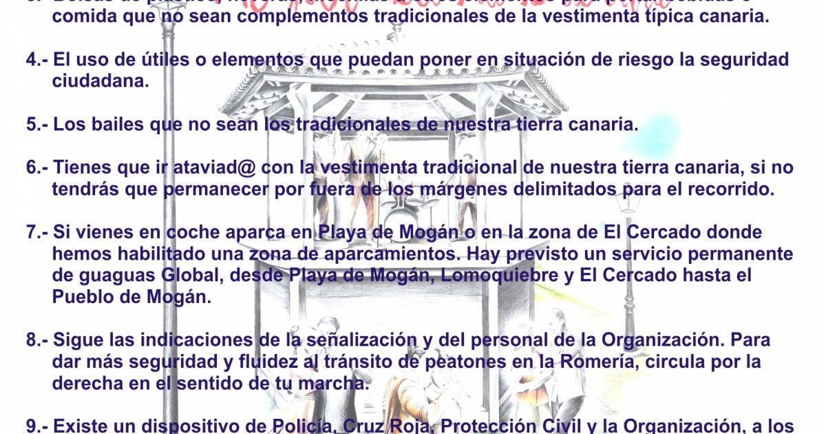 17 carretas y 16 agrupaciones folclóricas recorrerán mañana las calles de Mogán en la romería ofrenda a San Antonio El Chico
