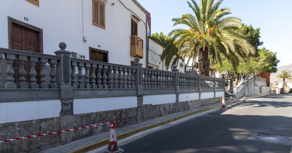 El Ayuntamiento ejecuta la última fase de mejora estética y de la accesibilidad en la plaza Sarmiento y Coto