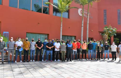 La alcaldesa de Mogán clausura el curso de etilometría de la Policía Local