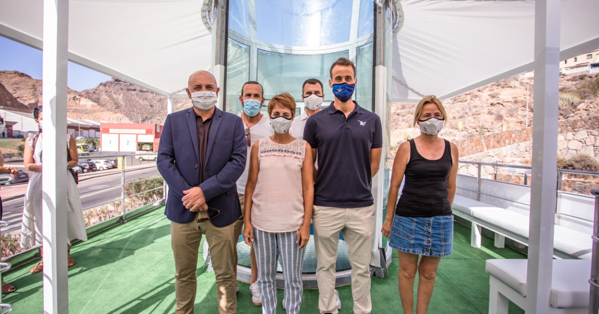 Canarias estrena su primer túnel de viento al aire libre en Mogán