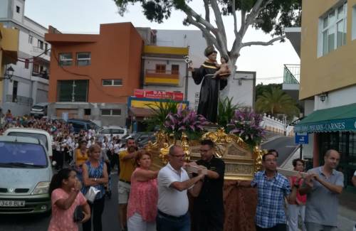 Mogán muestra su devoción  a San Antonio 'El Grande'