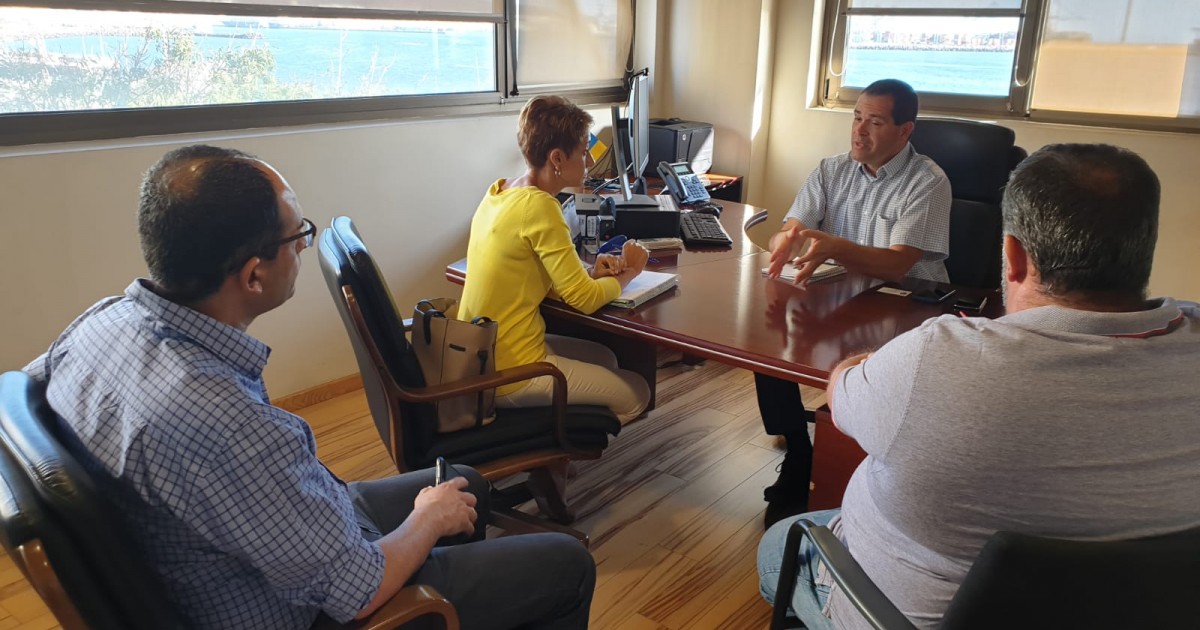 Mogán toma contacto en materias de Pesca y Agricultura con el  Gobierno de Canarias