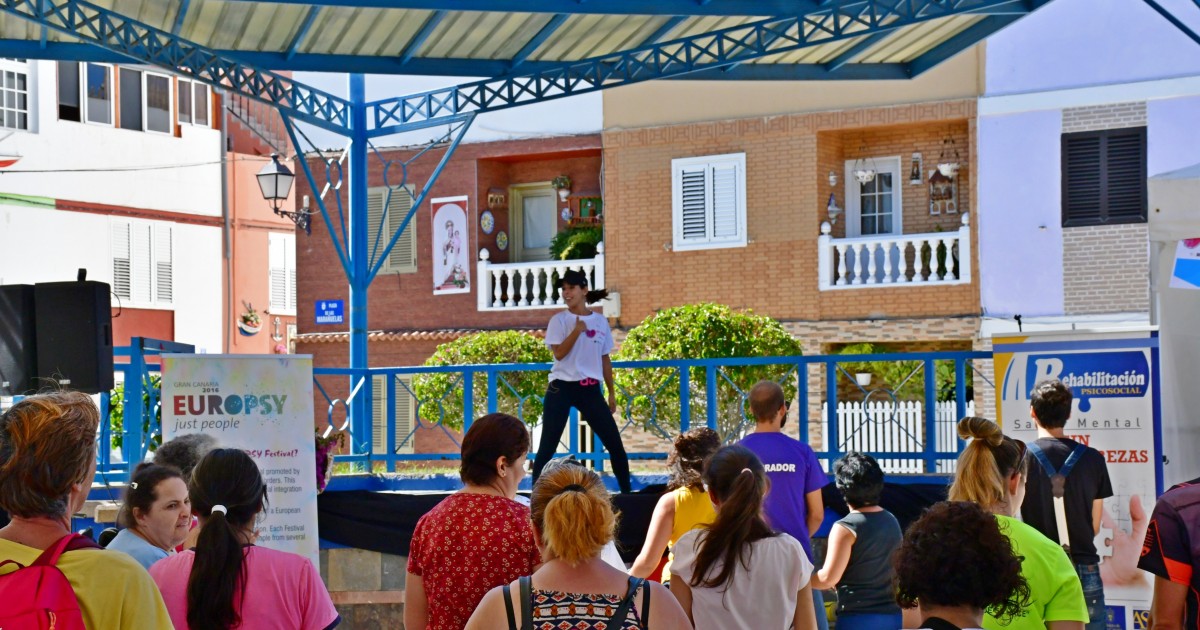Los Centros de Día de Rehabilitación Psicosocial celebran el Día Mundial de la Salud Mental en Arguineguín