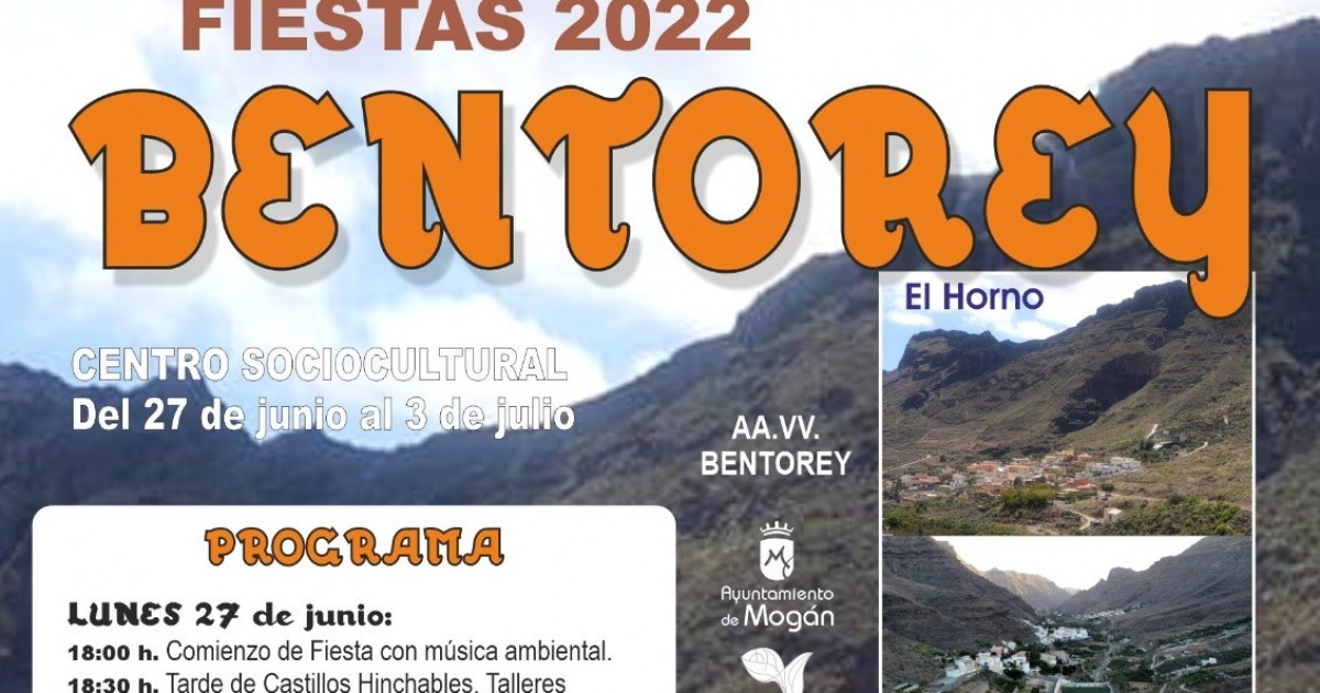 El Horno acoge las Fiestas de Bentorey  del 27 de junio al 3 de julio