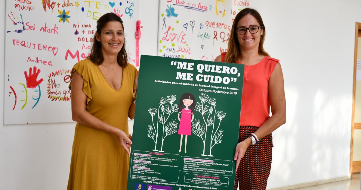 Mogán mira por la salud integral  de la mujer con el programa  'Me quiero, me cuido'