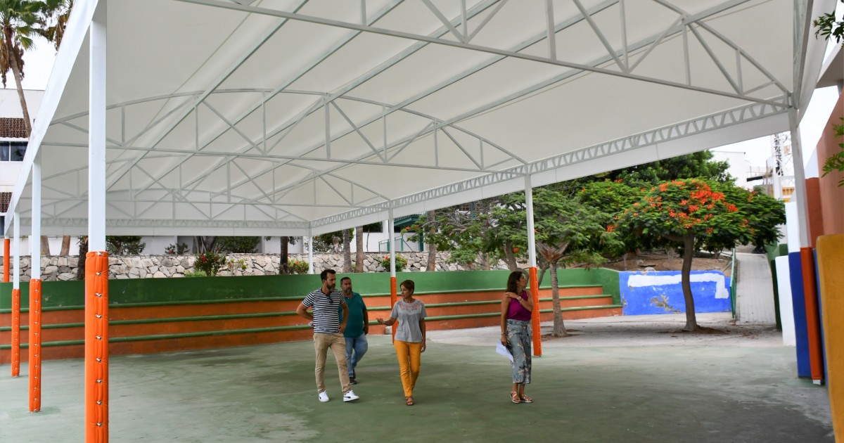 En marcha las obras de mejora de los centros educativos de Mogán