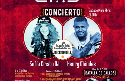 Mogán Joven continúa esta semana con la charla de la gimnasta olímpica Almudena Cid y las actuaciones de Sofía Cristo y Henry Méndez