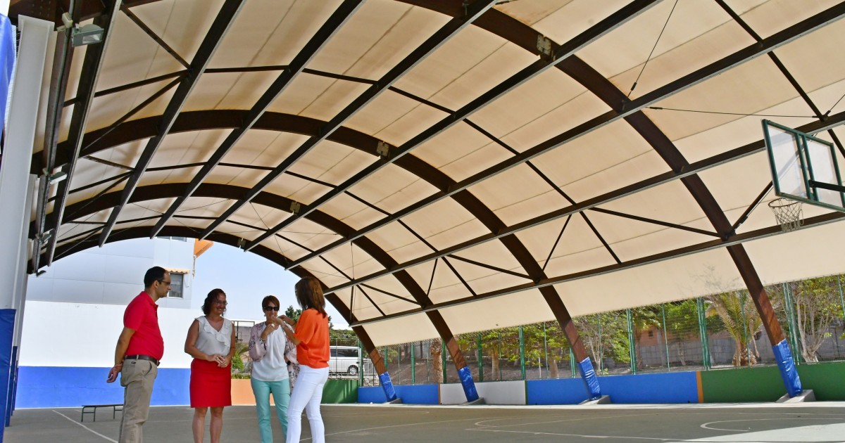 Mogán finaliza las obras de mejora en sus centros educativos