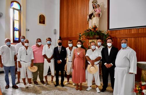 Misa en honor a la Virgen del Carmen en Arguineguín: devoción marinera