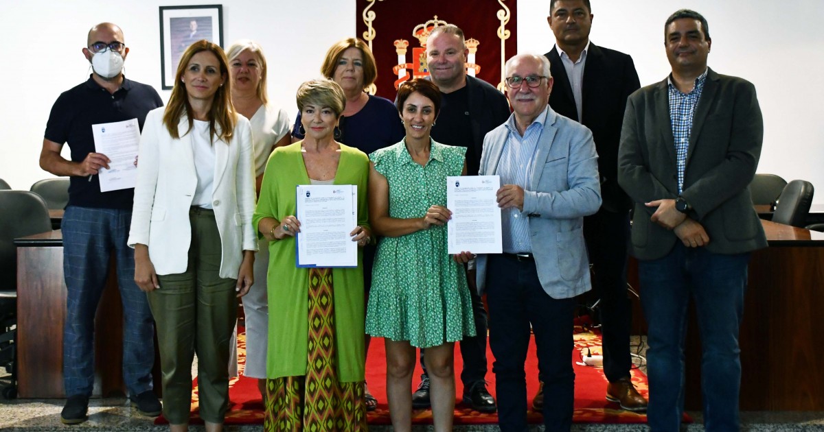 Mogán y la Fundación Laboral de la Construcción acuerdan captar desempleados para su formación e inserción laboral en el proyecto Chira-Soria