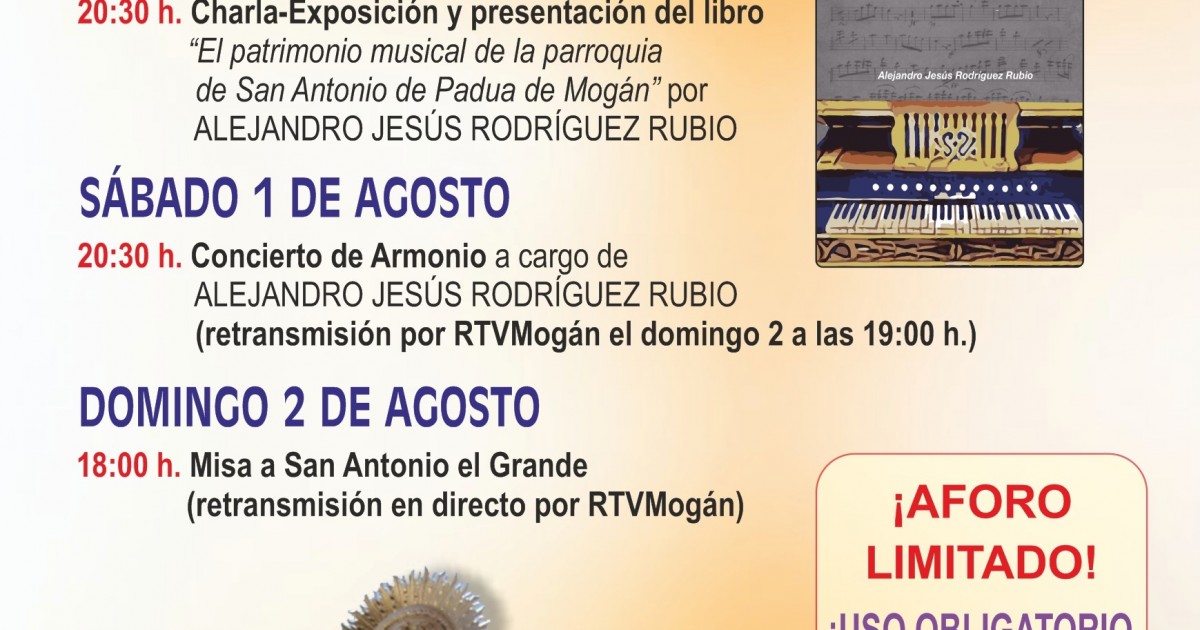 El armonio volverá a sonar en Mogán por San Antonio 'El Grande' tras más de veinte años