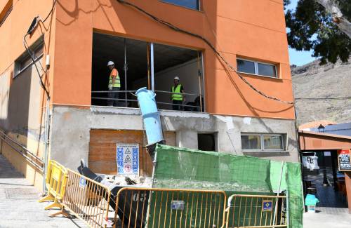 En marcha la obra de la Casa de la Cultura de Mogán