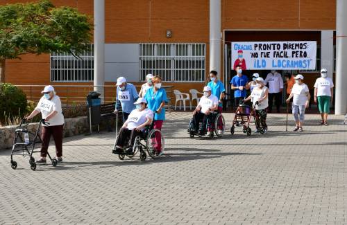 El Centro de Día de Mogán celebra con actividades la importancia de una buena salud