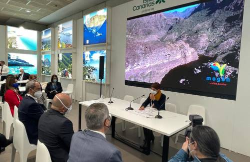 Mogán presenta en FITUR su compromiso con la sostenibilidad y la digitalización del destino