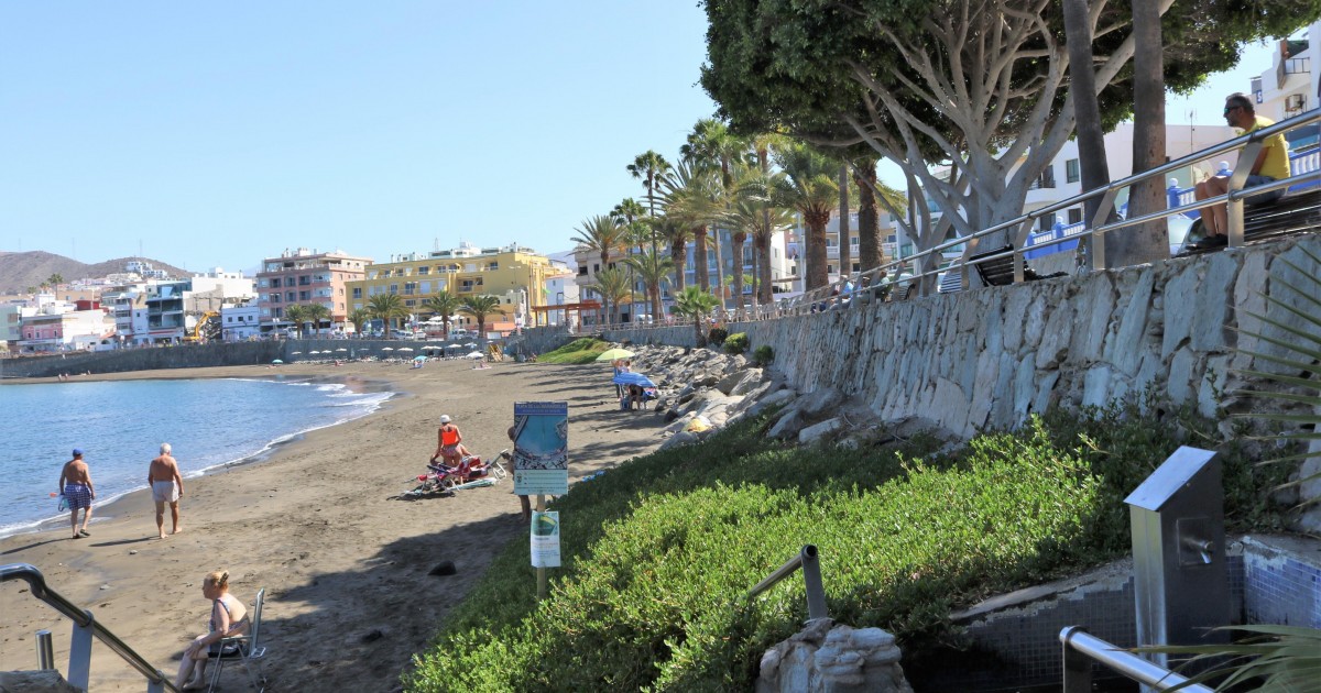Mogán inicia la licitación para  rehabilitar el frente marítimo de la playa  de Las Marañuelas