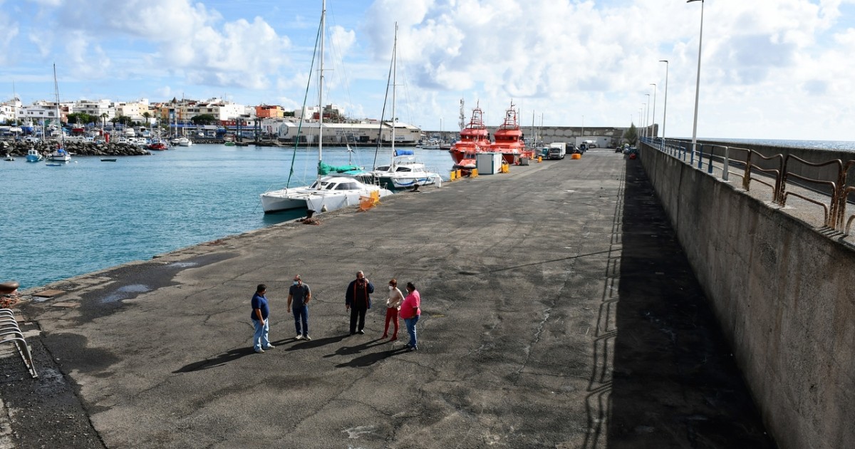 El Muelle de Arguineguín recupera  la normalidad