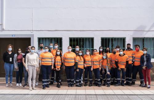 45 jóvenes de Mogán comienzan su formación en alternancia con el empleo