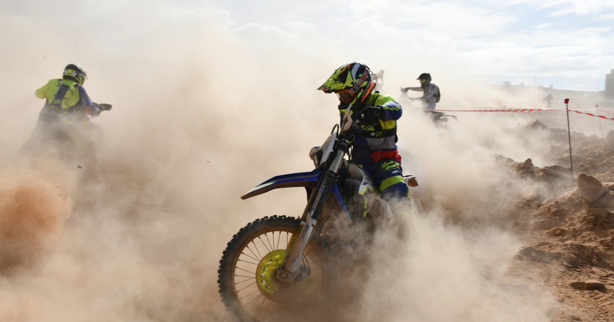 Miguel de la Rosa conquista  el IV Enduro Arguineguín