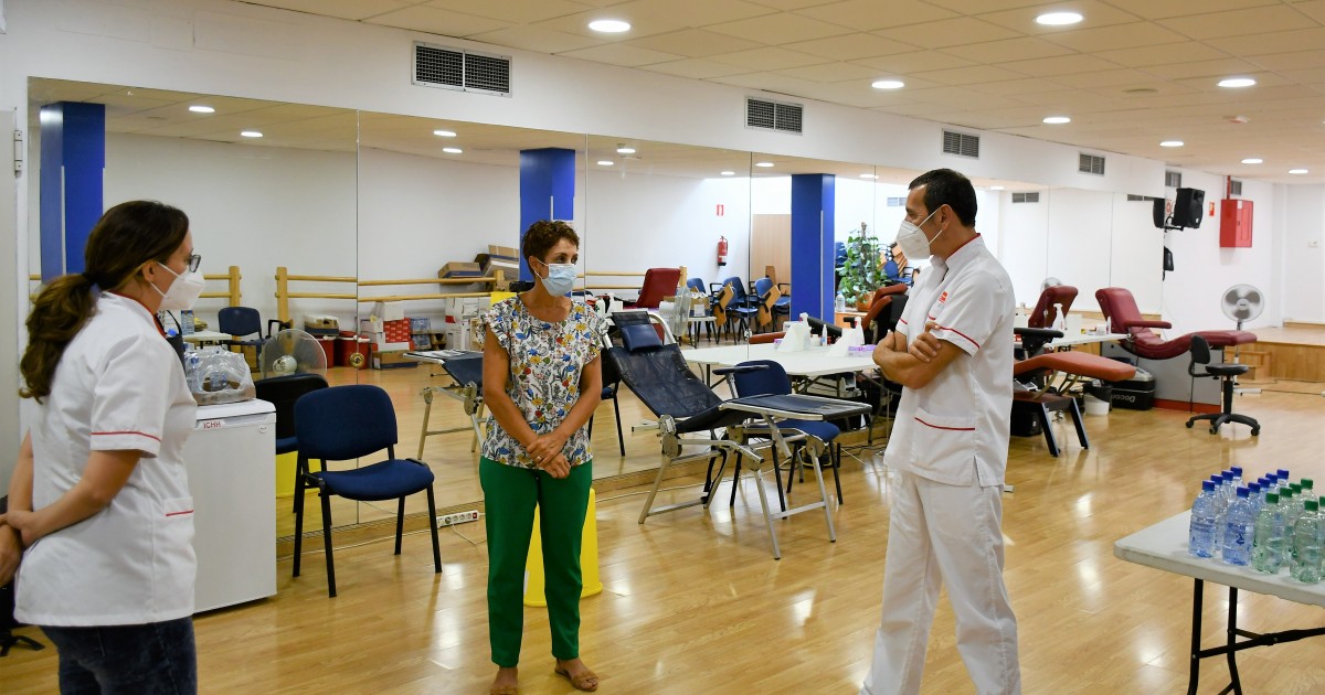 El ICHH y el Ayuntamiento habilitan una sala temporal de donación de sangre en Arguineguín