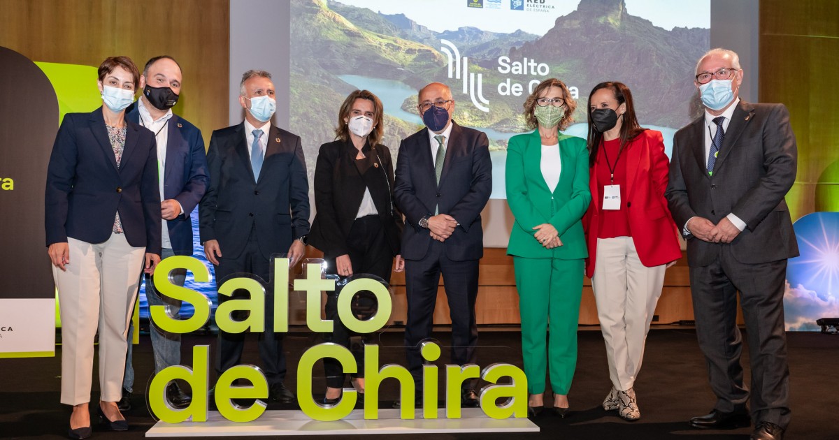 Comienza la obra del Salto de Chira, primer gran sistema energético en Canarias