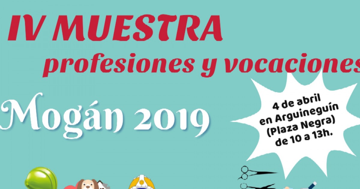 Arguineguín acogerá la IV Muestra de Profesiones y Vocaciones el 4 de abril