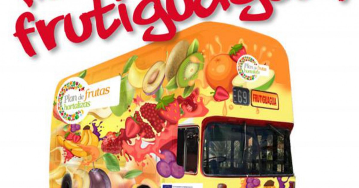 La Frutiguagua llegará a Mogán para  promover la alimentación saludable