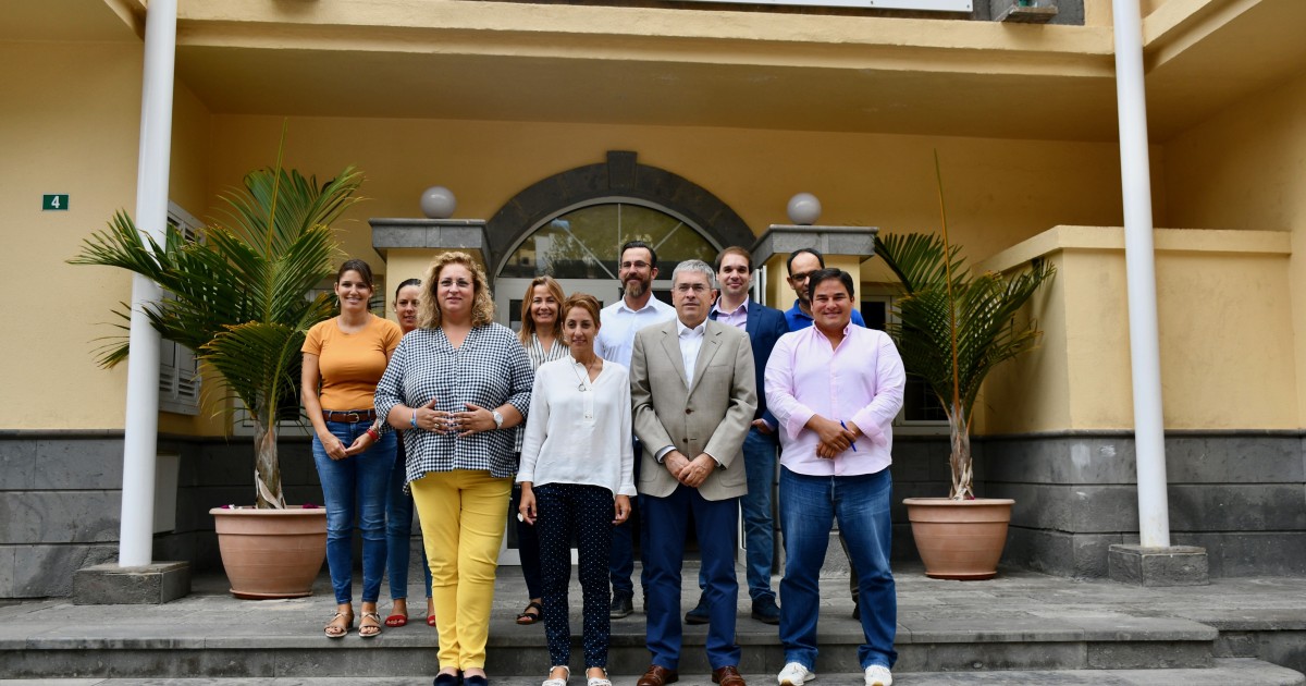 Los consejeros del grupo Popular  en el Cabildo conocen las demandas  de Mogán