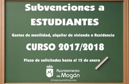 El Ayuntamiento de Mogán invierte por tercer año consecutivo 100.000 euros en ayudas a estudiantes