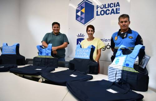 El Ayuntamiento de Mogán adquiere 50 chalecos antibalas para la Policía Local