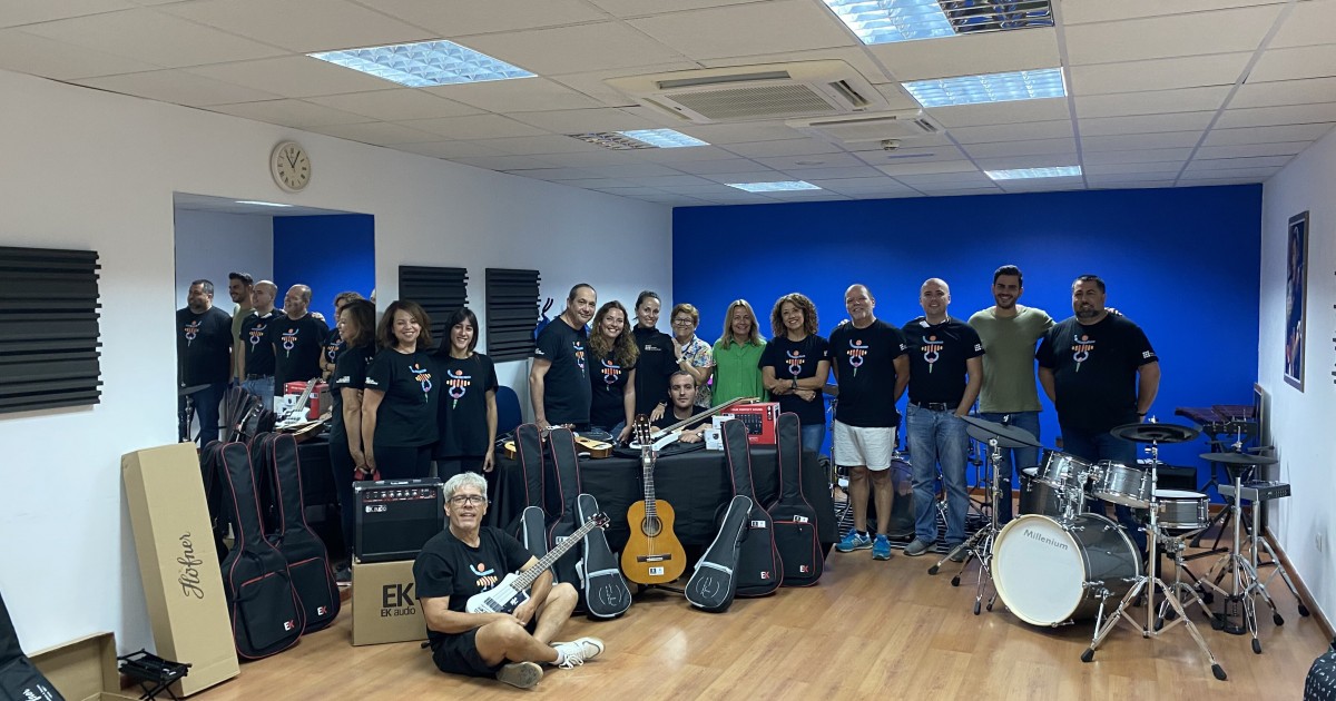 Mogán dota de nuevos instrumentos musicales y equipamiento técnico a sus Escuelas Artísticas