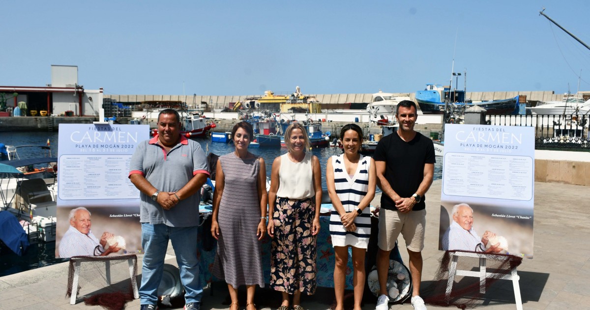 Playa de Mogán celebra las  Fiestas del Carmen del 16 al 31 de julio