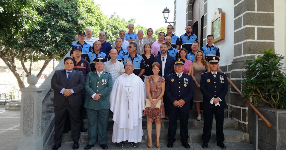 La Policía Local de Mogán celebra el día de los Santos Ángeles Custodios