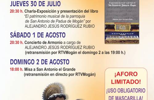 El armonio volverá a sonar en Mogán por San Antonio 'El Grande' tras más de veinte años