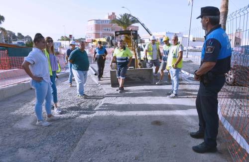 El Ayuntamiento habilita el doble sentido de la GC-500 en Arguineguín del 7 al 10 y del 14 al 17 de julio