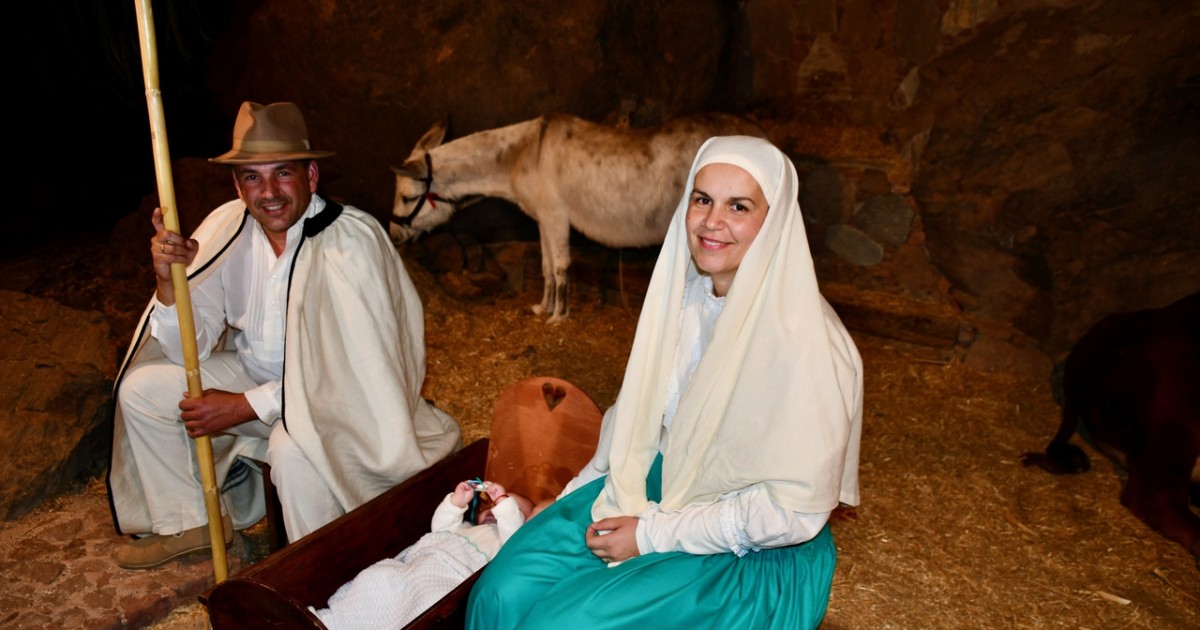 La 34ª edición del Belén Viviente de Veneguera triunfa en Navidad