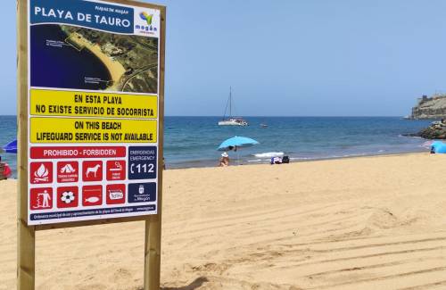 El Ayuntamiento de Mogán abre la playa de Tauro este viernes