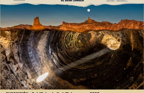 El Mocán acoge hasta el 15 de mayo la exposición Paisaje Cultural de Risco Caído y las Montañas Sagradas de Gran Canaria